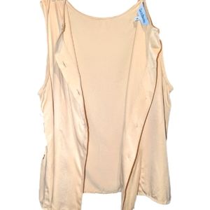 BNWT DAVID BROOKS button detail in back, unique blouse,  size 14